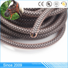 Cuerda de nylon revestida impermeable del cordón de la tela del PVC transparente impermeable
